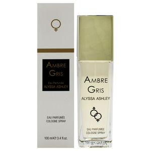 Ambre Gris by Alyssa Ashley for Women - 3.4 oz Cologne Spray